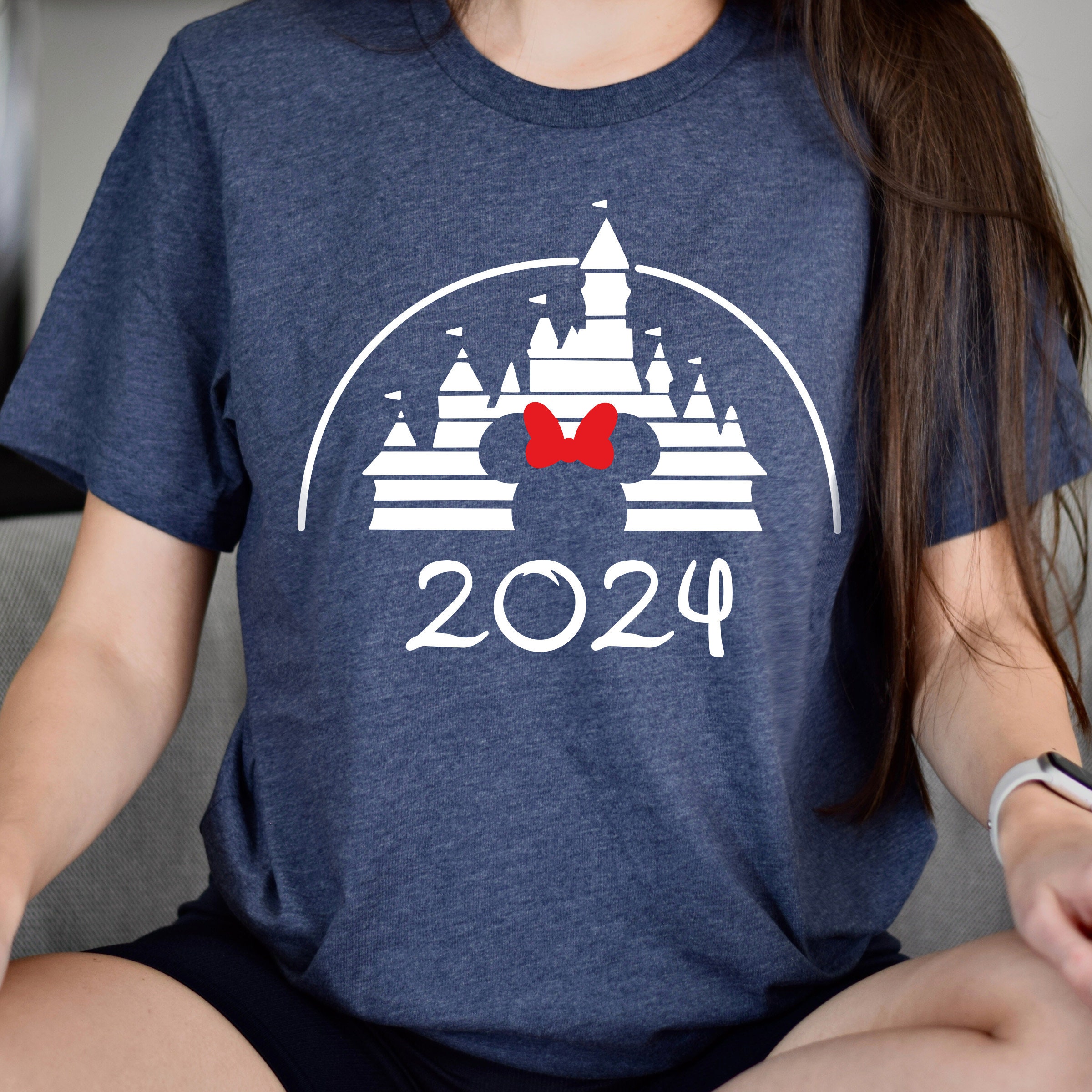 Custom Disney Trip 2024 Shirt, Personalized Disney Family Vacation Shirts