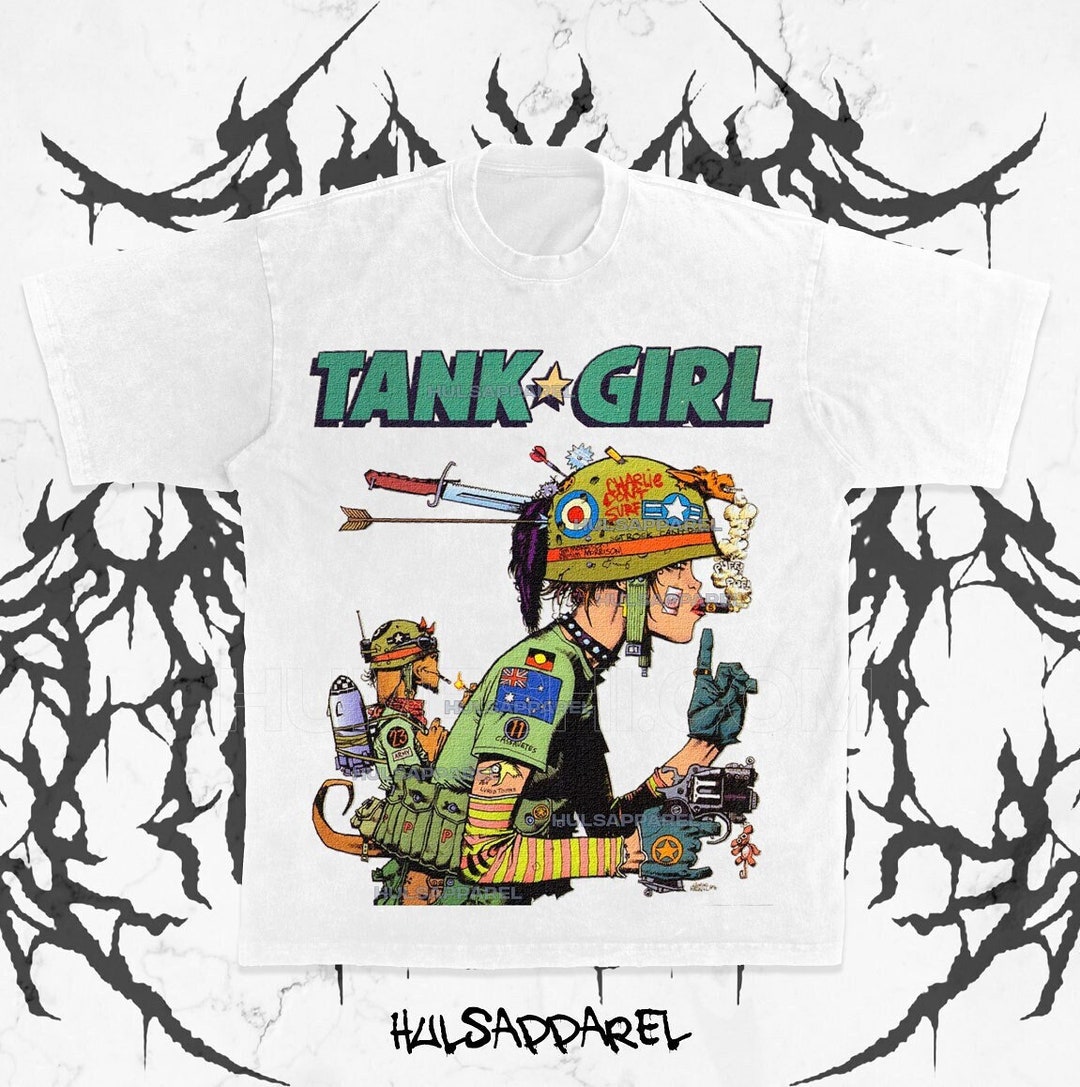 Tank Girl Tshirt, Tank Girl Tee, Vintage Tank Girl Shirt, Unisex Etsy