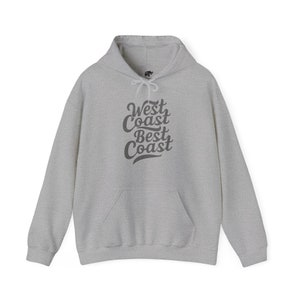 West Coast Sweatshirt West Coast Hoodie West Coast Gift College Hoodie West Coast Pullover California Shirt Oregon Shirt Washington Gift image 3