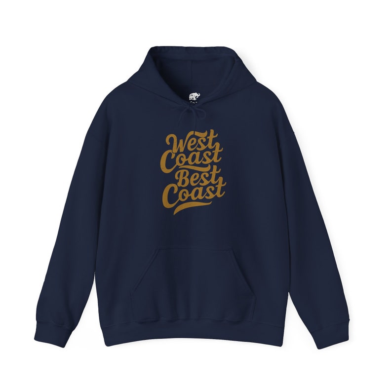 West Coast Sweatshirt West Coast Hoodie West Coast Gift College Hoodie West Coast Pullover California Shirt Oregon Shirt Washington Gift image 2