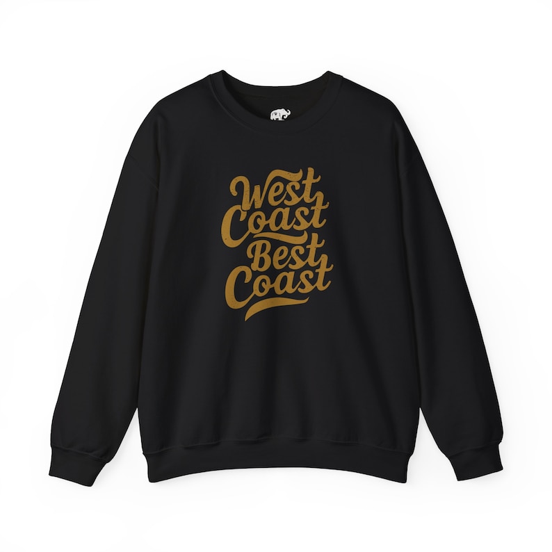 West Coast Sweatshirt West Coast Crewneck West Coast Gift College Sweatshirt West Coast Pullover California Shirt Oregon Shirt Washington image 7