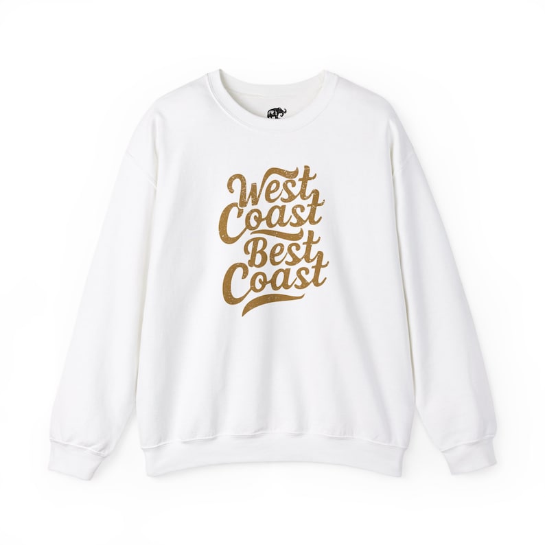West Coast Sweatshirt West Coast Crewneck West Coast Gift College Sweatshirt West Coast Pullover California Shirt Oregon Shirt Washington image 6