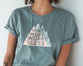 T-shirt avontuur, shirt avontuur, campingshirts, T-shirt berg, wandelaar T-shirts, shirt natuurliefhebber, campingcadeau, vakantie shirt cadeau