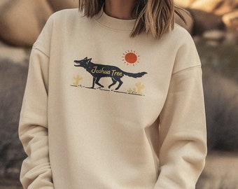 Joshua Tree Sweatshirt Nature Lover Sweatshirt Joshua Tree National Park Sweatshirt Gift Joshua Tree Gift for Her Sweatshirt Gift for Him