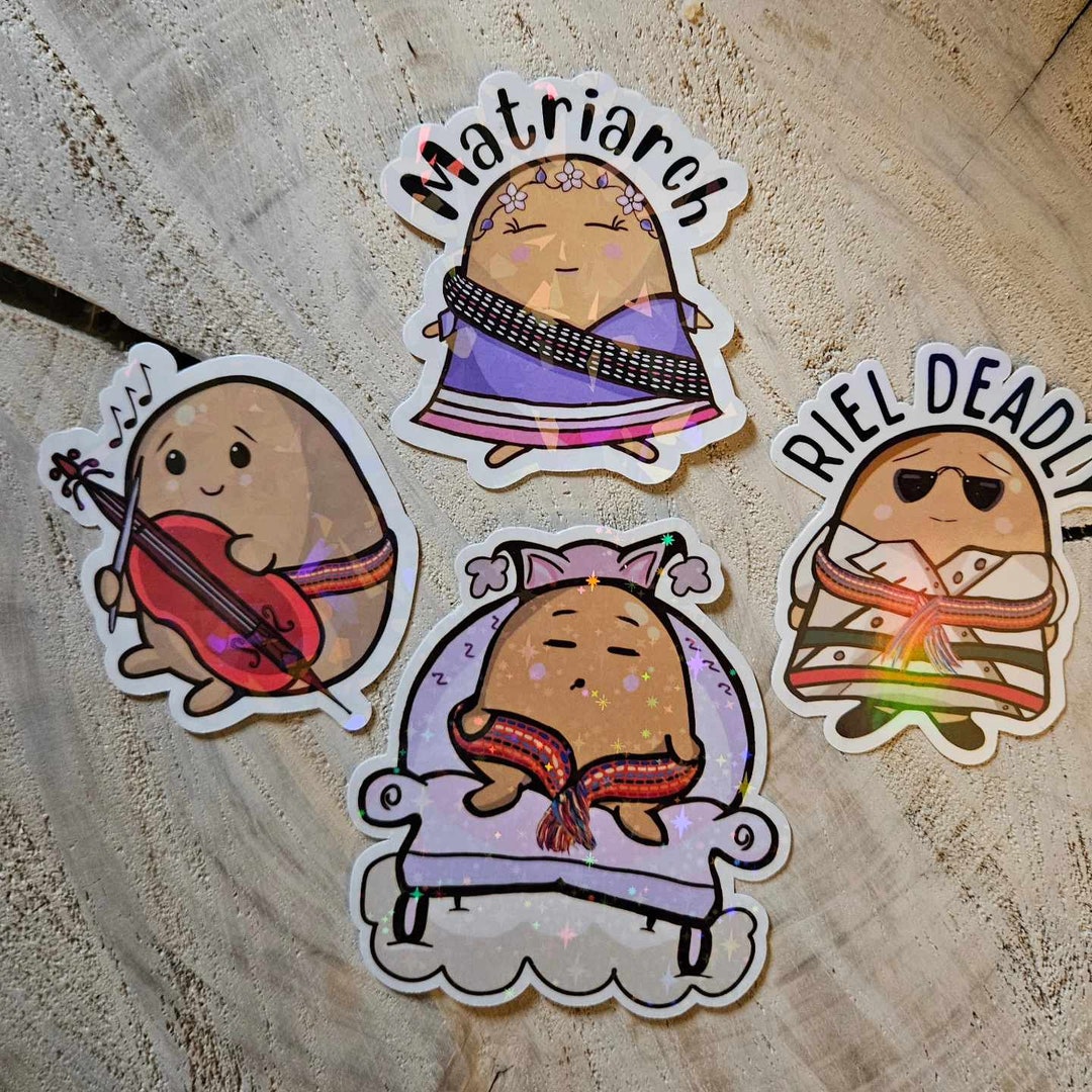 Métis Potato Sticker Bundle - Etsy