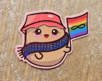 Two-Spirit Métis Potato Sticker