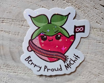 Berry Proud Michif Sticker