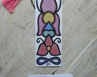 Métis Floral Bookmark