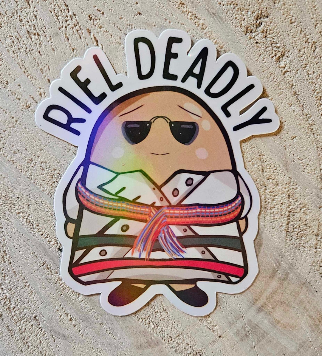 Riel Deadly Métis Potato Stickers - Etsy