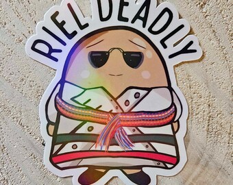 Riel Deadly Métis potato Stickers