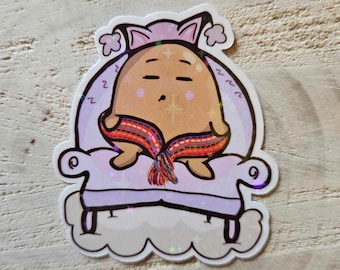 Métis Coach Potato Sticker