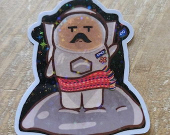 Potato Louis Riel in Space Metis Sticker