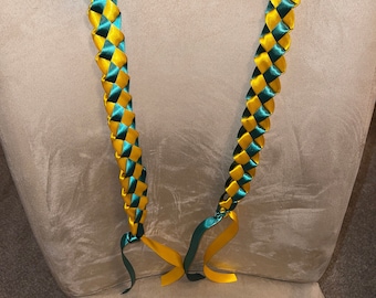 Lei de graduación con cinta personalizada