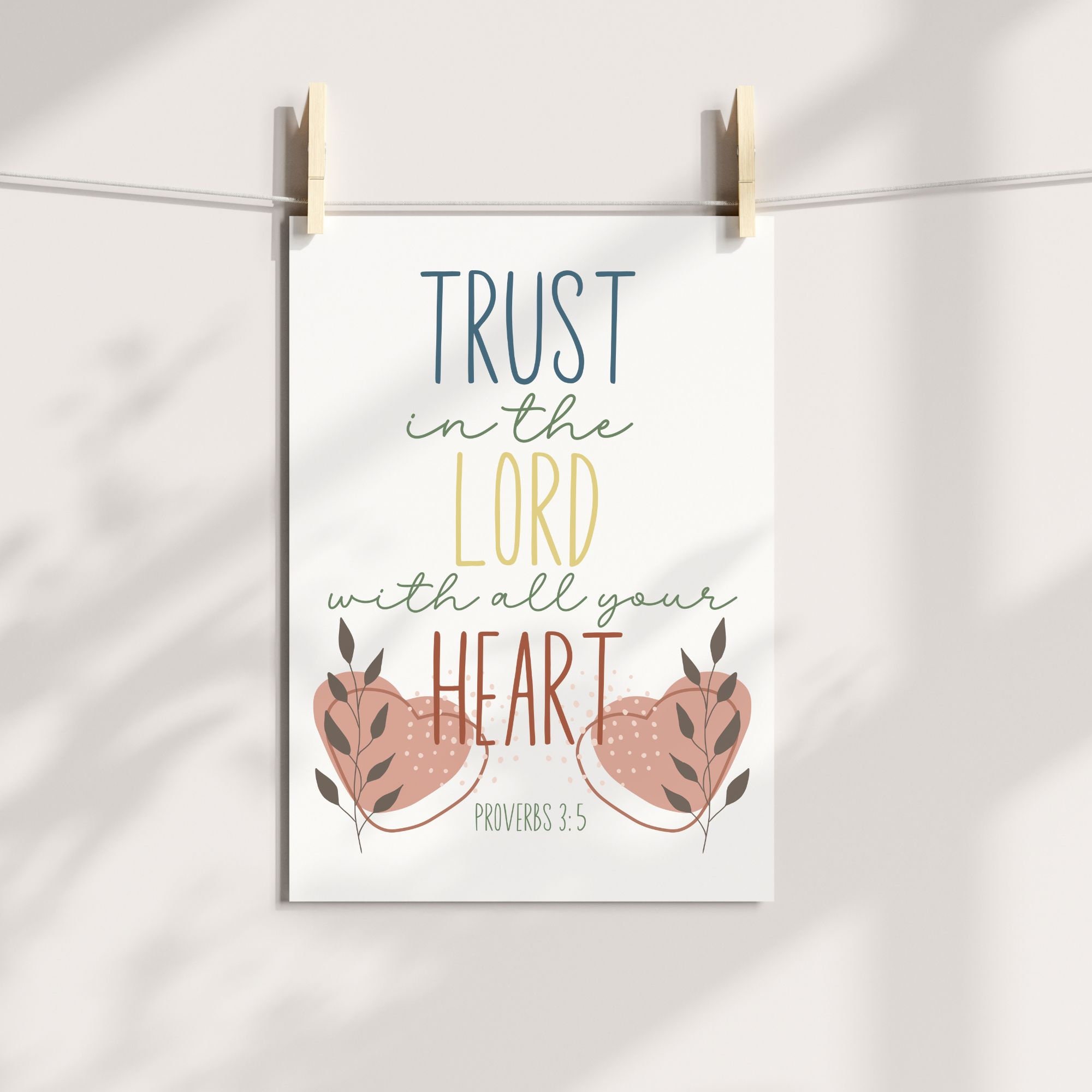 Christian Printable Wall Art for Homeschool, Classroom, Office, Living ...