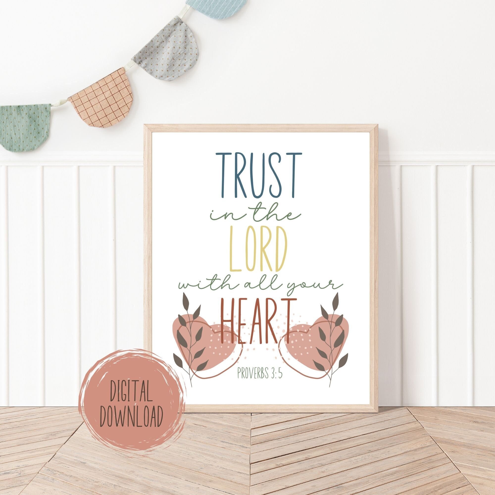 Christian Printable Wall Art for Homeschool, Classroom, Office, Living ...