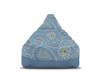 DOODLE INDIAN PATTERN Bean Bag Chair Cover