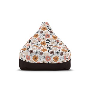 CUTE FLOWERS Bean Bag Chair Cover