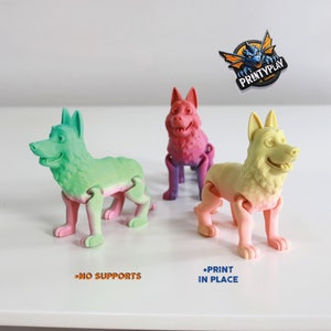GERMAN SHEPHERD DOG -Stl for 3d printing