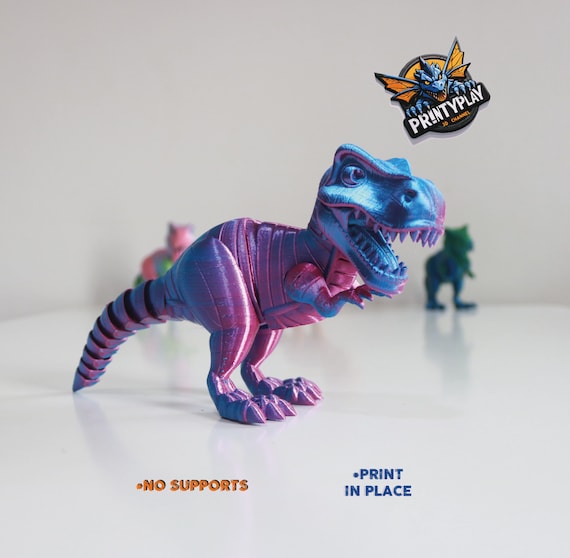 FLEXI TYRANNOSAURUS REX- Stl for 3d printing