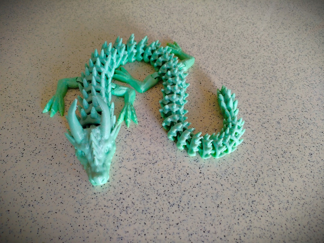 Articulated Dragon Stl for 3d Printing - Etsy Canada