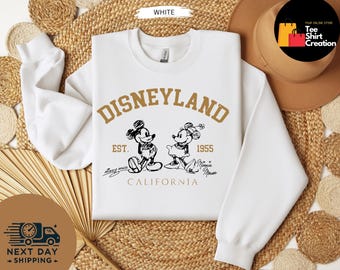 Disneyland California Est. 1955 Shirt, Disneyland Shirt, Disneyland T-Shirt, Mickey And Minnie Shirt, Disney Trip Shirt