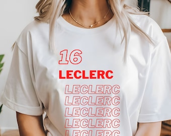 Charles Leclerc Formula One Sweatshirt, F1 Shirt, F1 Two Sides Shirt, Charles Leclerc Shirt, Charles Leclerc F1 Shirt, Charles Leclerc 16,F1