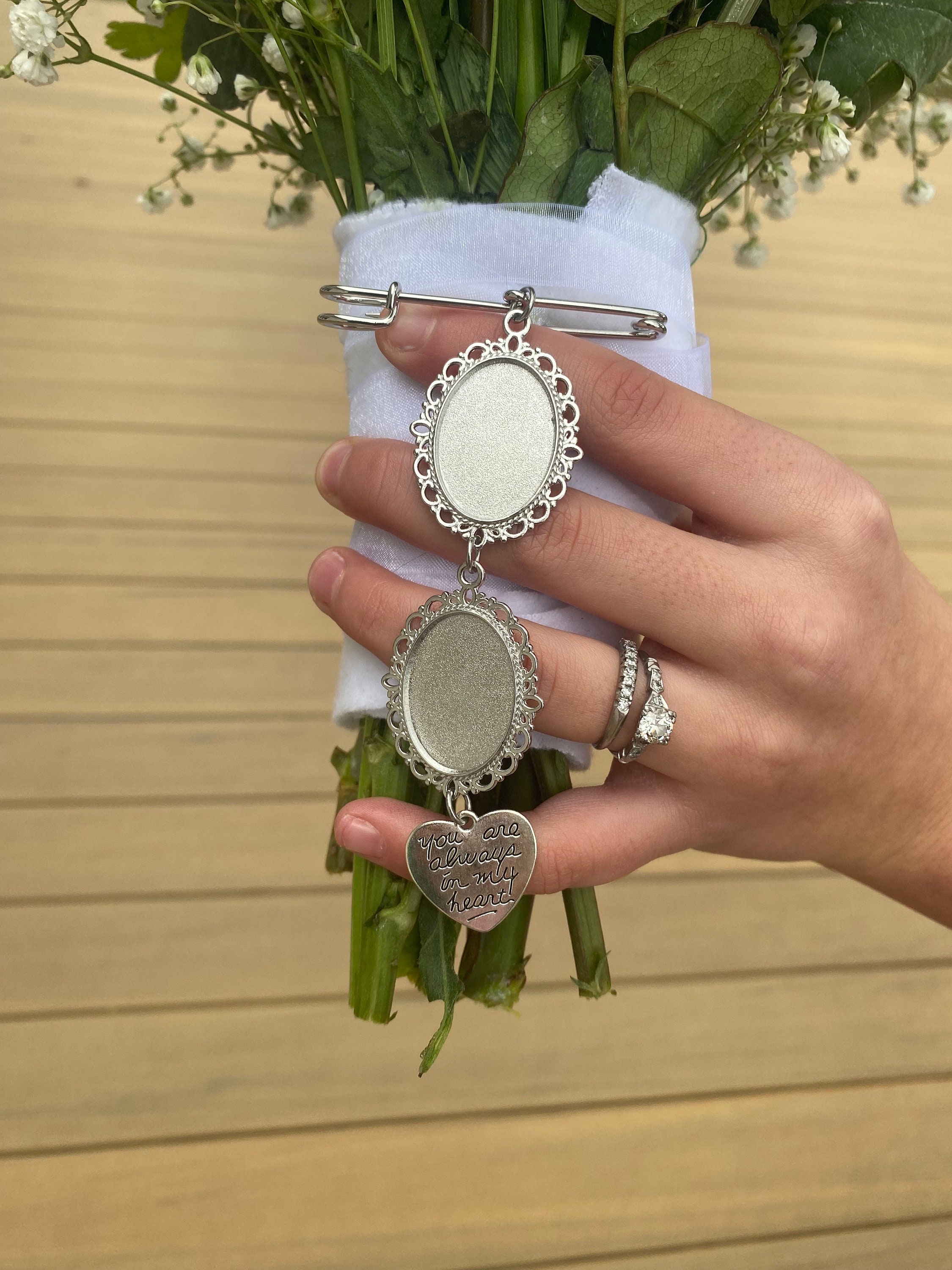 Bouquet charms sales picture frame