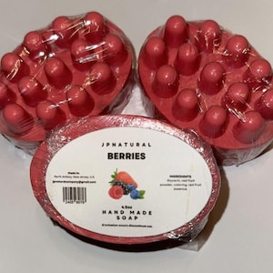 Handmade Berries Glycerin Soap