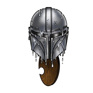 Mandalorian Popsicle Print