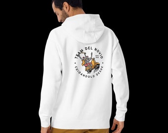 Sudadera con capucha despedida de soltero personalizada