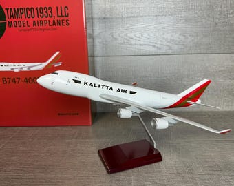 Kalitta Air B747-400F solid resin model.1:200 scale