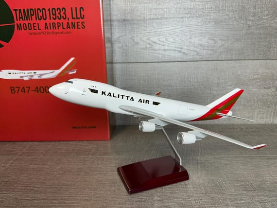 Kalitta Air B747-400F Solid Resin Model.1:200 Scale - Etsy