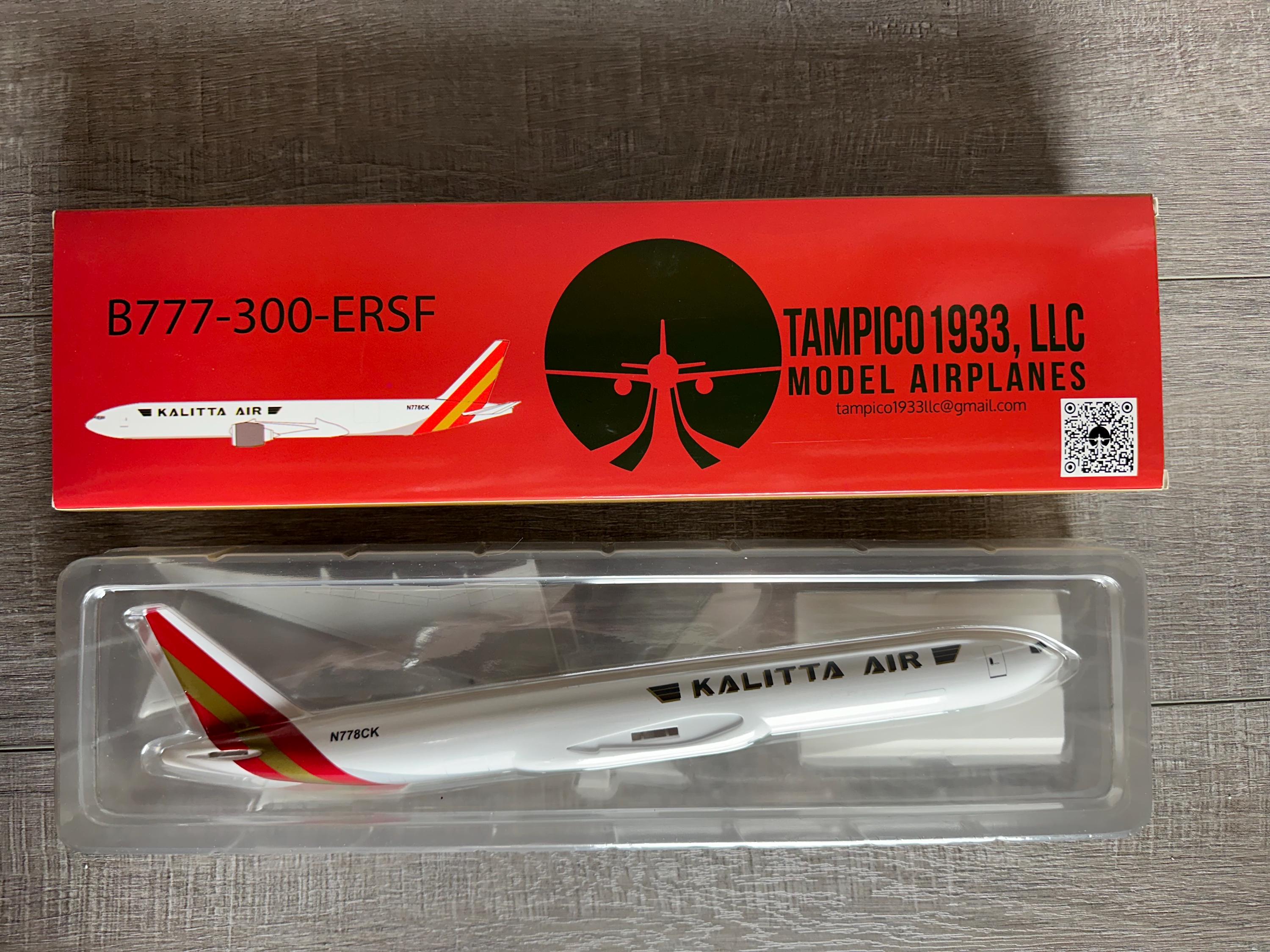 B777-300 ERSF Kalitta Air Model Airplane 1:200 Plastic. - Etsy