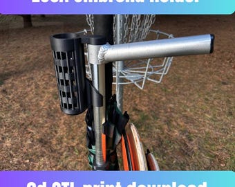 Zuca cart umbrella holder STL download file self print