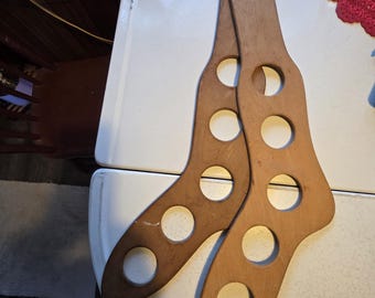 1950's Beautiful set of Wooden Sock Stretchers or Dryer
