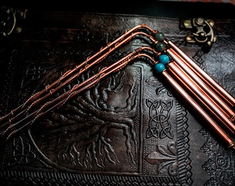 Handmade custom dowsing rods for spirit communication with crystal and metaphysical properties.Dowsing for finding buried treasure & water