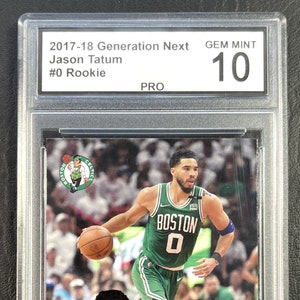 Promotion Jayson Tatum pour la prochaine génération 2017-2018 pour les recrues - Grade PRO Gem Mint 10