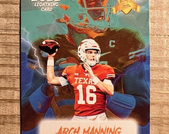 Arch Manning 2022 Lightning Rookie Karte - Texas Longhorns