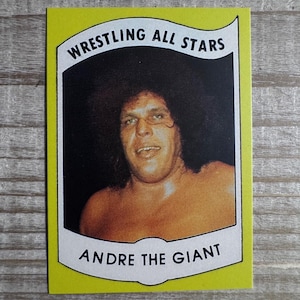 Andre the Giant Wrestling All Stars #1 - Neu aufgelegte 1982 Wrestling Card