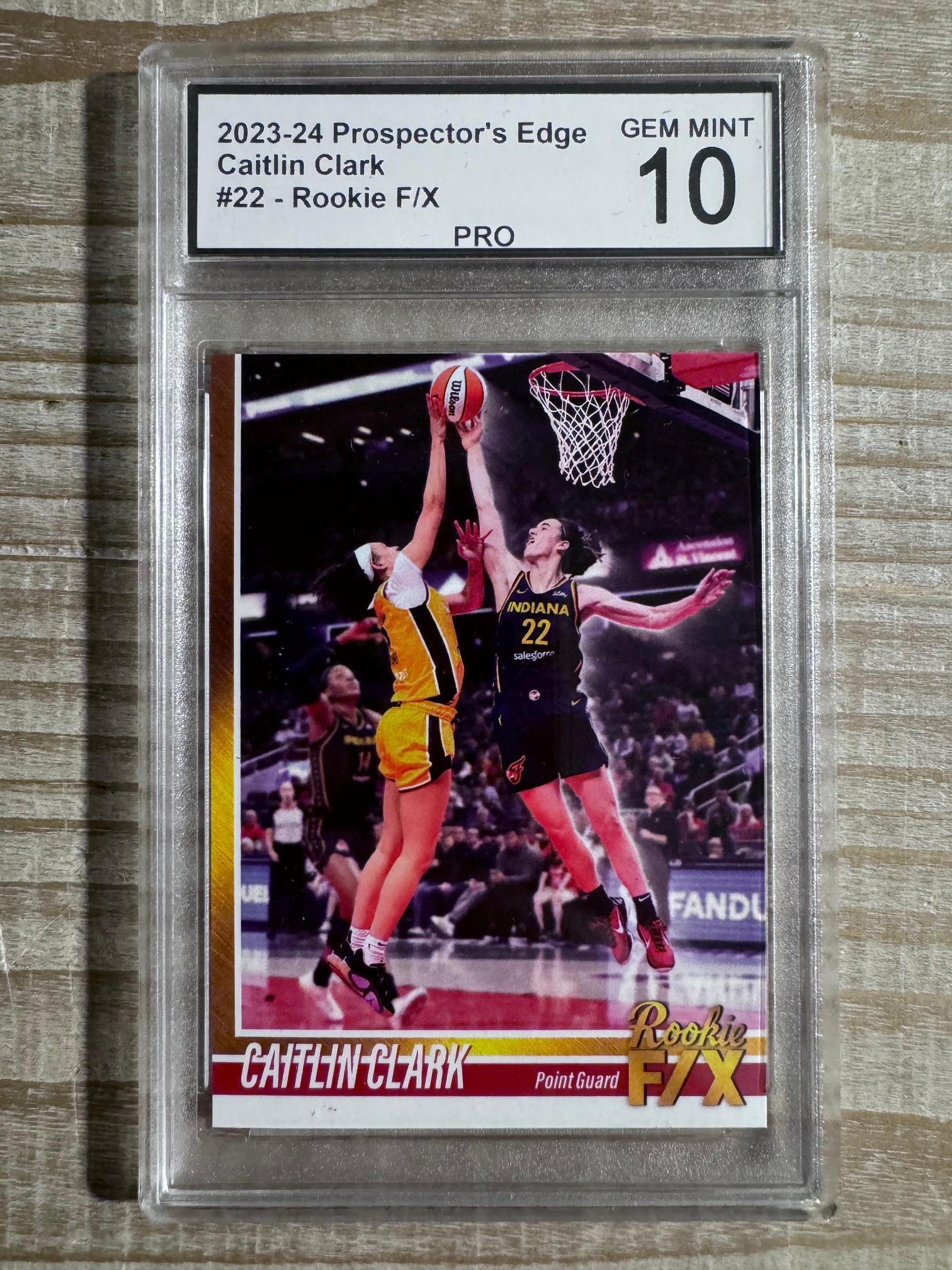 2024 Prospector's Edge Caitlin Clark Promo Rookie - Graded PRO Gem Mint ...