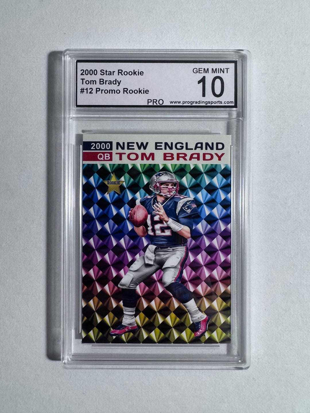 tom brady graded rookie card 2000 Skybox Dominion Football #234 PSA 8 : Collectibles & Fine Art 2000 Quantum Leaf #343 Tom