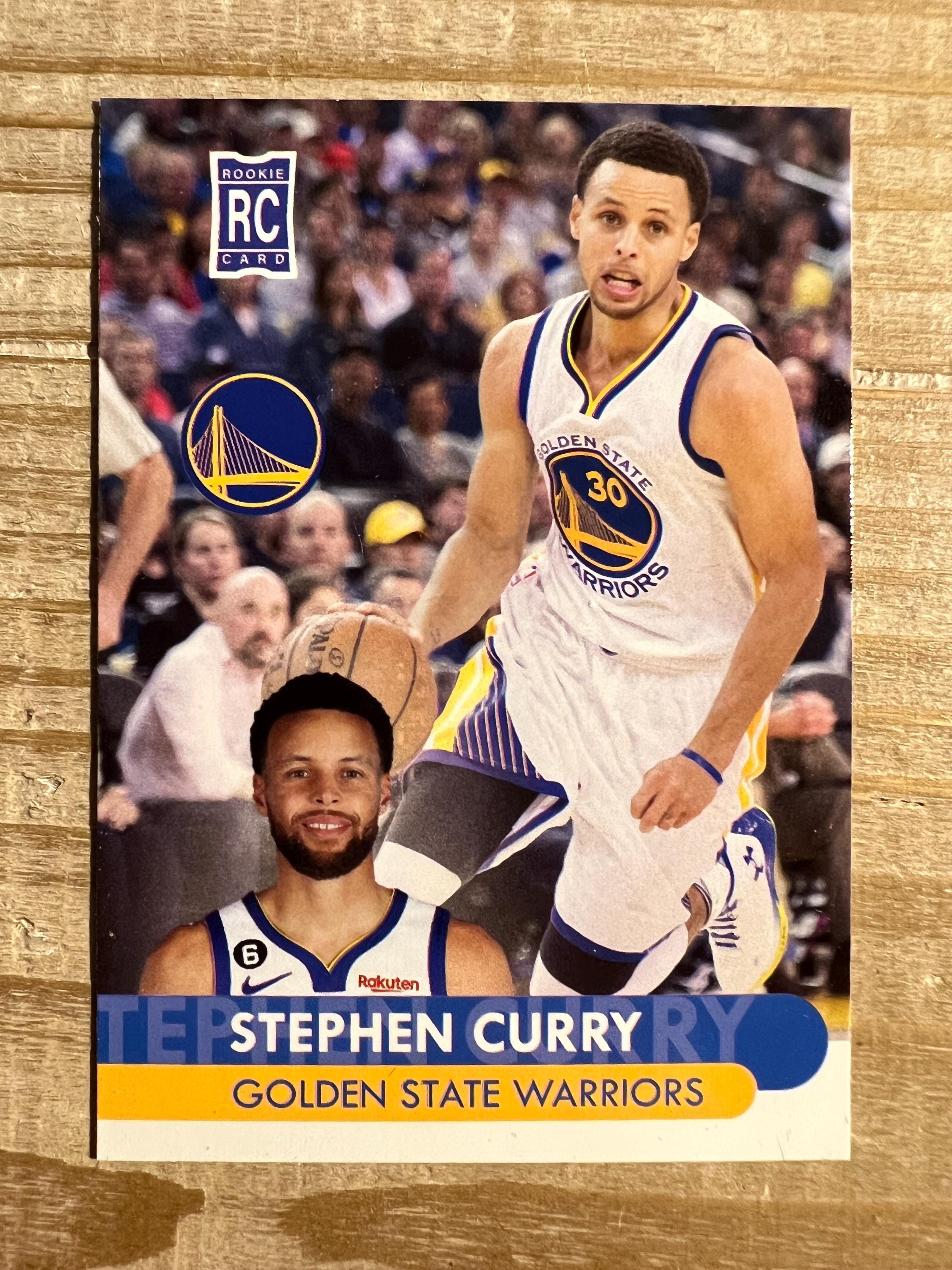 Steph (stephen) Curry 2009 RC Rookie Basketball Card - Golden