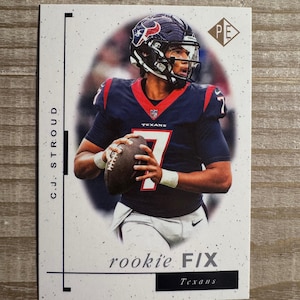 Cartão de Futebol Americano CJ Stroud Prospector's Edge Rookie F/X 2023 - Houston Texans