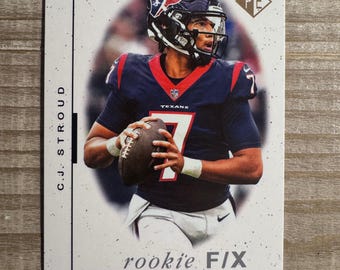 CJ Stroud 2023 Prospector's Edge Rookie F/X Rookie Football Card - Houston Texans