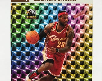 Lebron James 2003 Prism Style Rookie Card - Cleveland Cavaliers