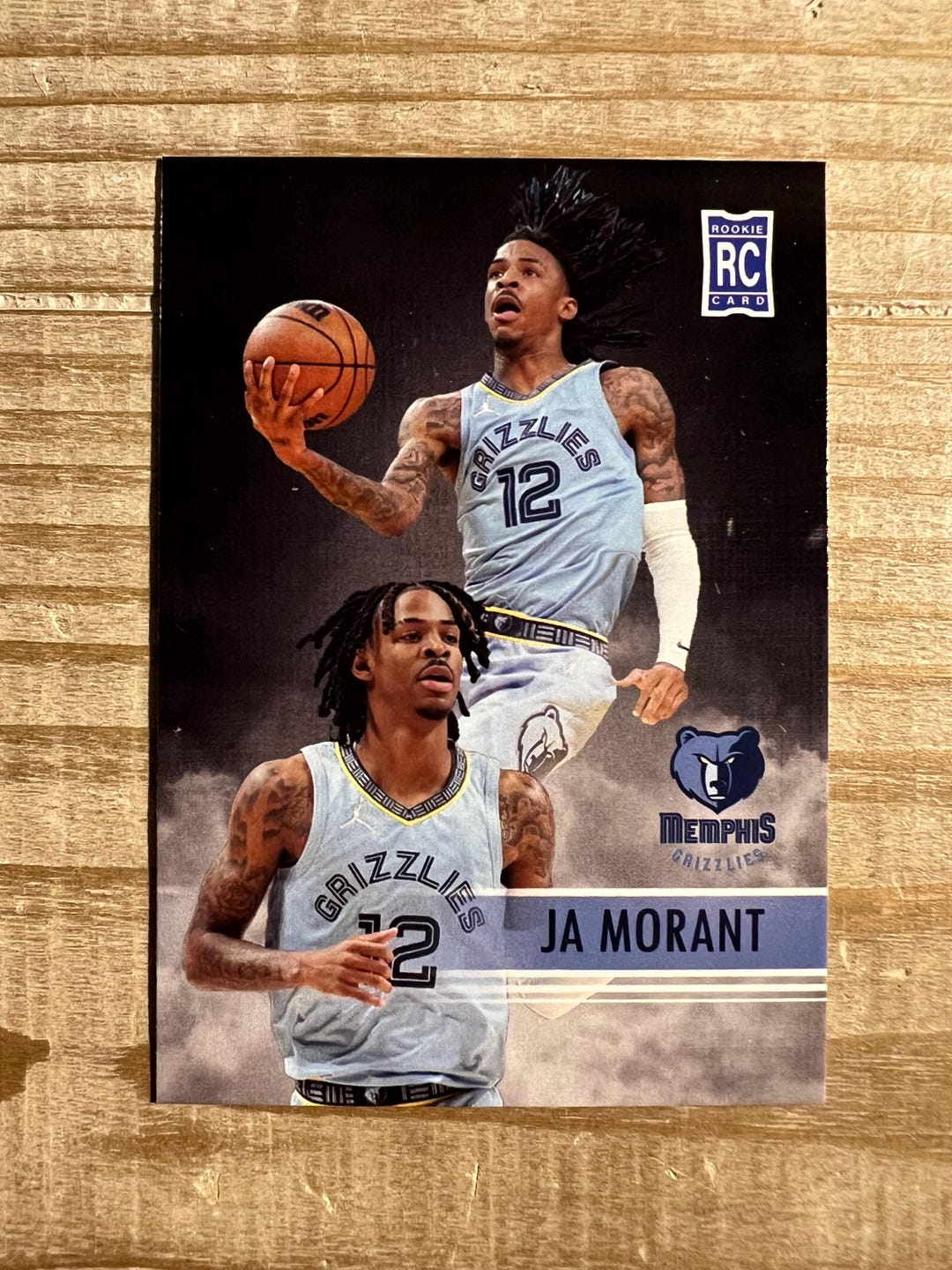Ja Morant 2019 #12 RC Rookie Basketball Card - Memphis Grizzlies