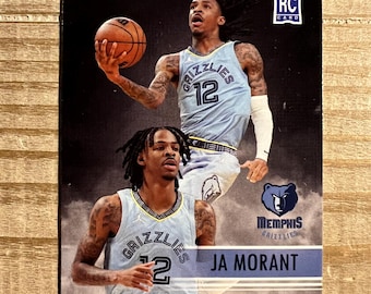 Ja Morant 2019 #12 RC Rookie Basketball Card - Memphis Grizzlies
