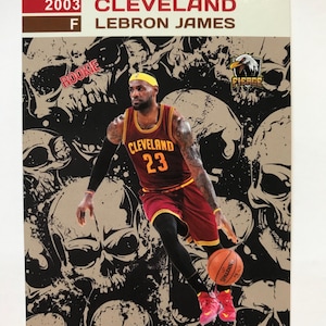 Lebron James 2003 "Skull" Rookie Card - Cleveland Cavaliers