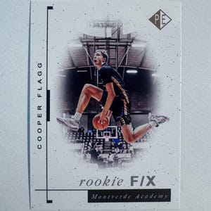 Cooper Flagg 2023 Prospectors Edge Rookie F/X Montverde Academy Rookie Card