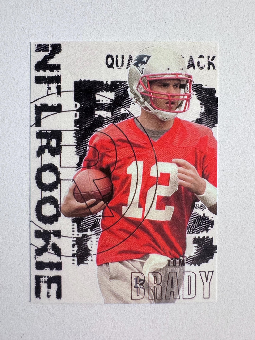 Tom Brady 2000 BD RP Rookie Football Card - New England Patriots